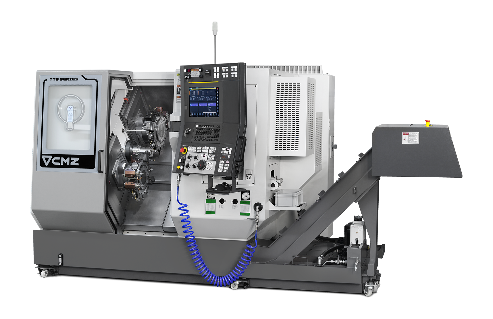 Tornio CMZ nuova serie TTS: vantaggi, applicazioni e lavorazioni