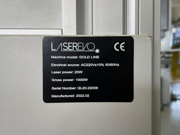 Incisore usato LASEREVO GL 20 - immagine 5