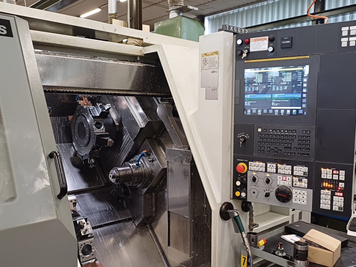 Tornio CNC usato CMZ TX-66-Y2-Quattro contromandrino